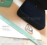 AAA Tiffany And Co Diamond Paved Heart Ring - 925 Silver